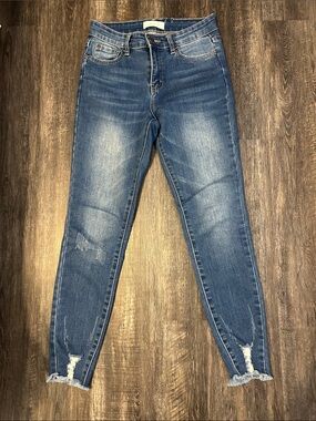 Nature Denim High-Rise Women's Jeans - Distressed Hem